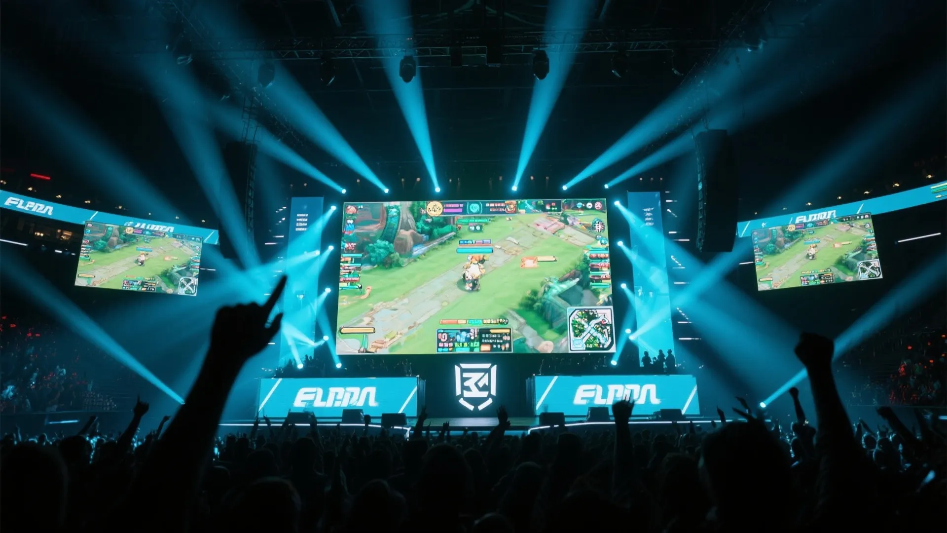 英雄联盟赛事现场